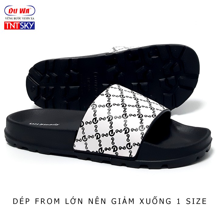 Dép nam DUWA siêu nhẹ - Hàng chính hãng - Quai ngang DH9010