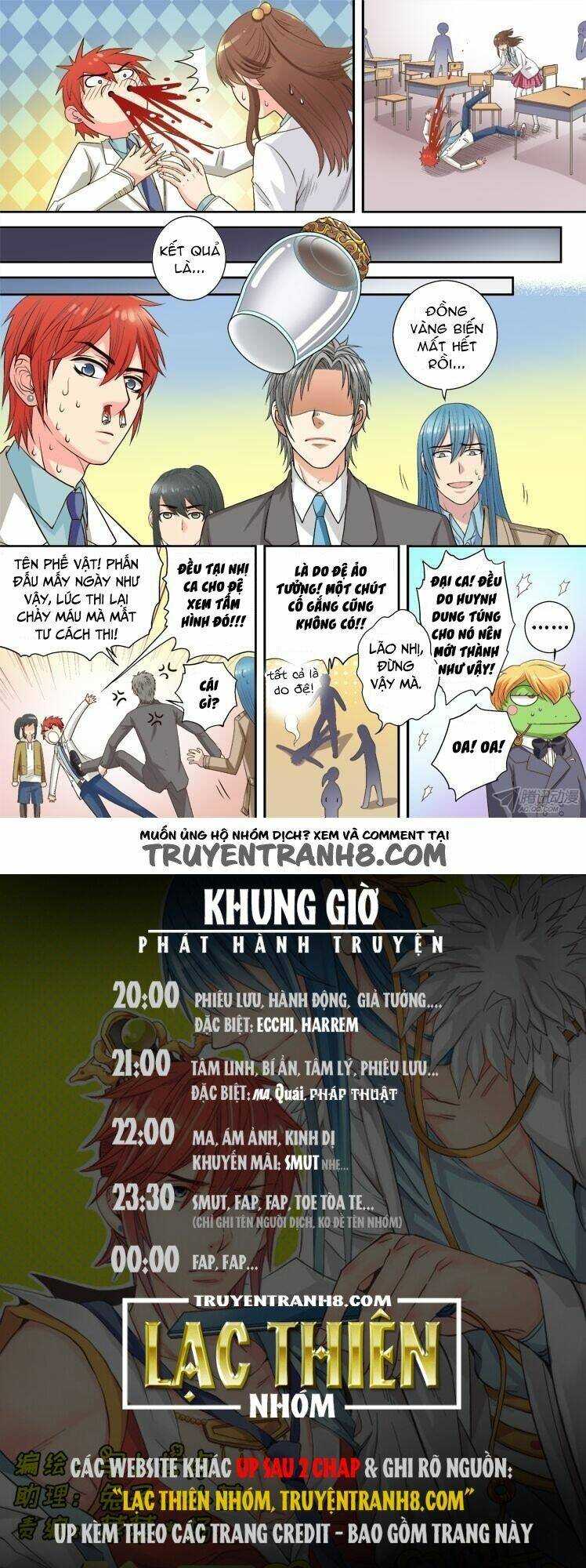 long vương đi học chapter 16 9