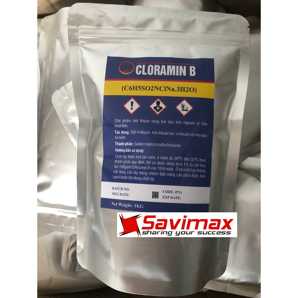 Cloramin B - Bột khử khuẩn sát trùng nhà cửa, bệnh viện, nhà xưởng (chuyên cung cấp sỉ, lẻ)