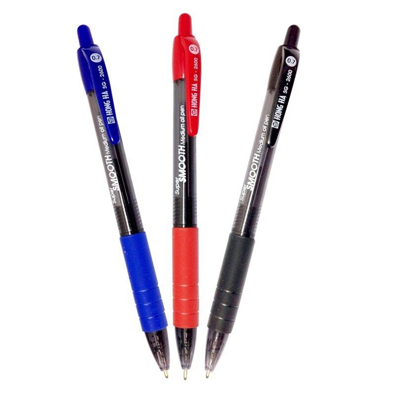 Hộp 12 bút bi Hồng Hà SG-2600 nét 0.7mm