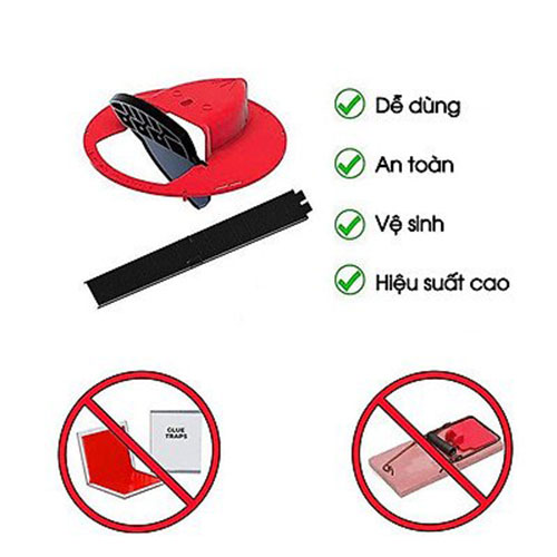 Bẫy Chuột Tự Động Thông Minh Có Nắp Trượt