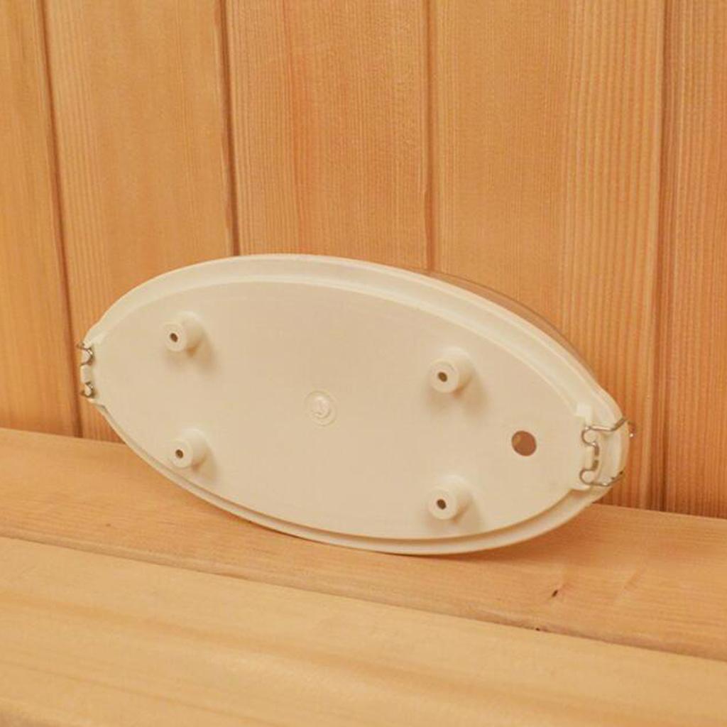 2Pcs/Set Oval  - Sauna Steam Room Light Lampshade Guard