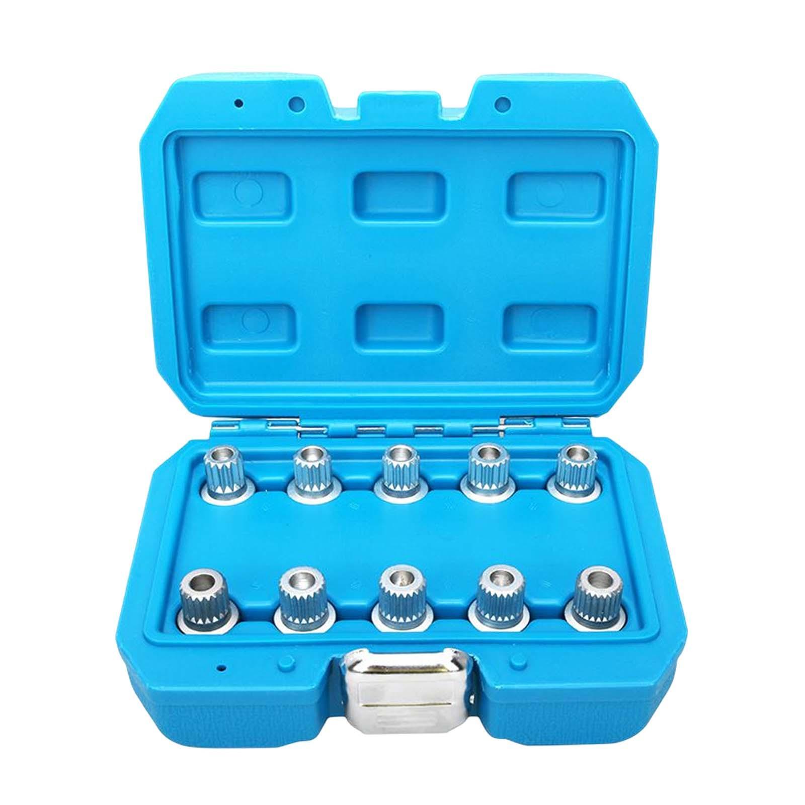 10 Pieces Car Anti- Screw Removal Socket for  Modification