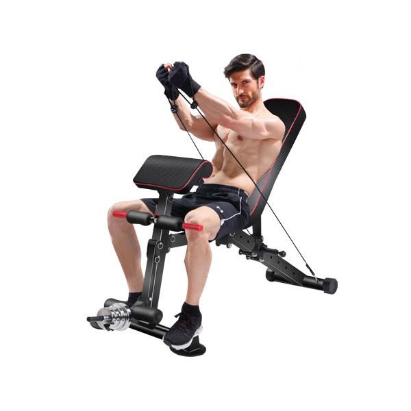 Ghế tập gym đa năng KK-022D có điều chỉnh độ dốc và tập chân