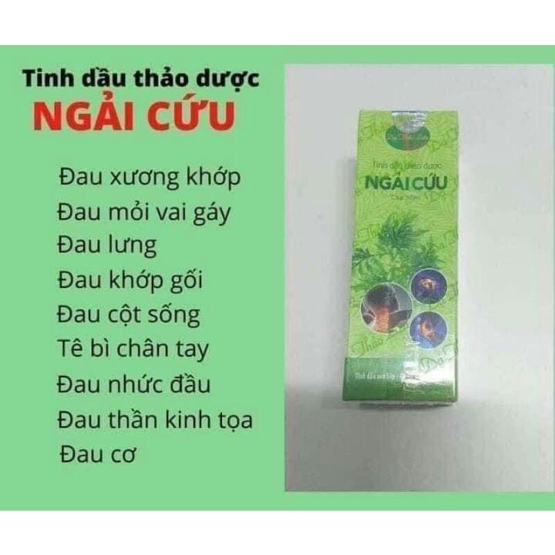 50ml Tinh dầu ngải cứu xoa bóp dạ thảo liên