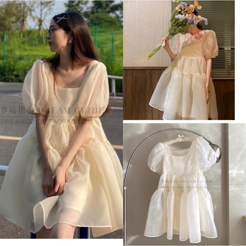 VÁY ĐẦM BABYDOLL TƠ “SELINA DRESS” TIỂU THƯ