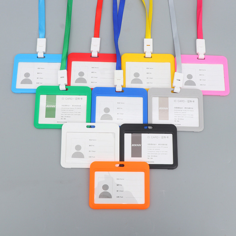 Dây Đeo Thẻ Học Sinh, Dây Đeo Thẻ Ngang Cho Nhân Viên Văn Phòng