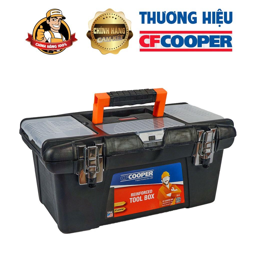 Thùng đồ nghề nhựa,Hộp đựng dụng cụ sửa chữa,Hộp đồ nghề 48 x 22 x 22cm 19in  CFCooper