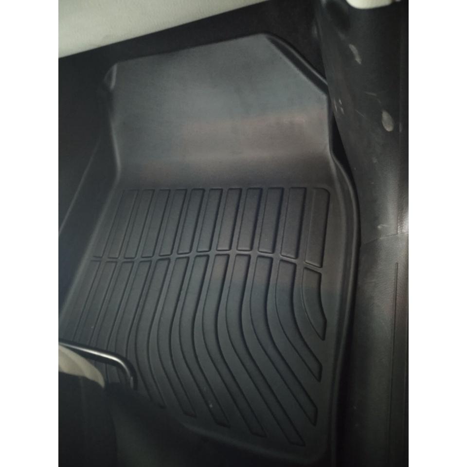 Thảm lót sàn xe ô tô Kia Sonet 2022 Nhãn hiệu Macsim chất liệu nhựa TPE cao cấp màu đen