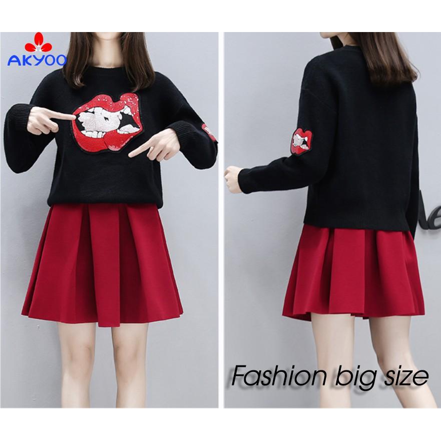 (Free Ship ) Áo Len Big size Thu Đông (size XL,2XL,3XL,4XL