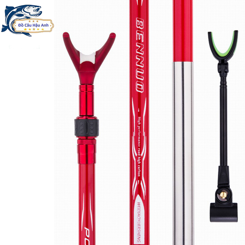 Chống Cần Câu Đài Carbon Chống Cần Câu Cá Cao Cấp Sang Trọng Chất Lượng KK16