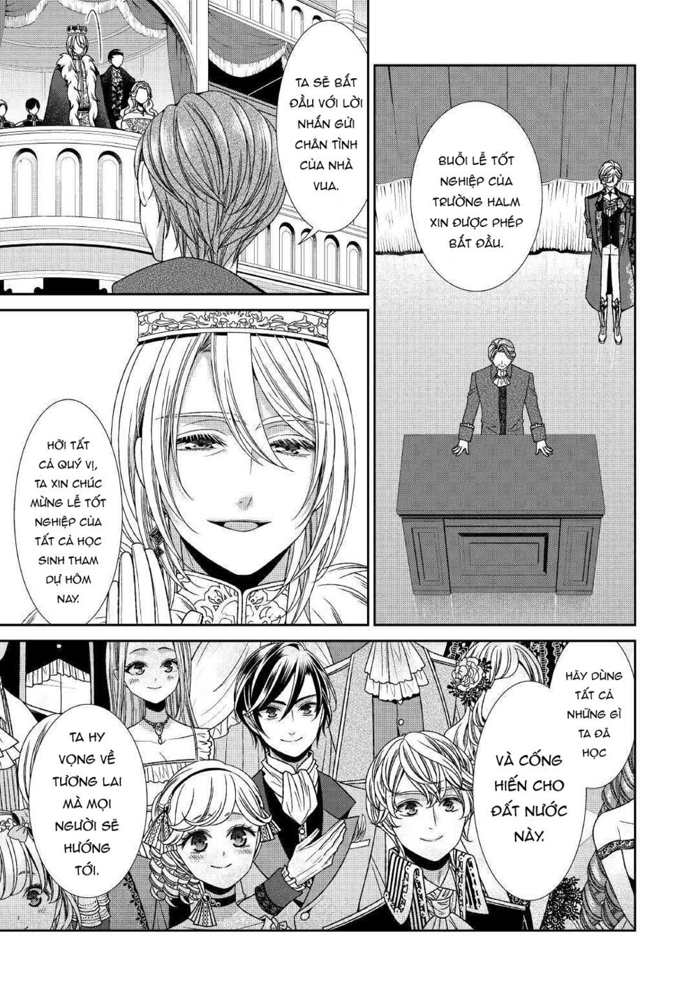 nhật ký theo dõi vị hôn thê tự nhận mình là nữ phụ phản diện 1 chapter 18 5