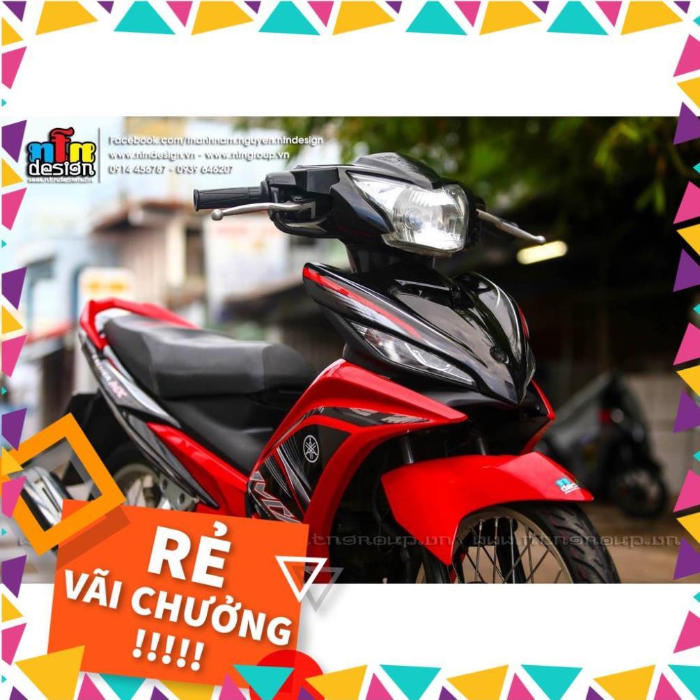 Tem Rời Exciter 135 Mẫu MX Đỏ Đen