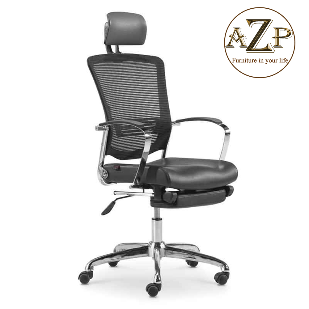 Ghế Giám Đốc, Ghế Văn Phòng  AZP FURNITURE Ergonomic AZP-9142 Phân Khúc Cao Cấp - Dòng Ngả Nằm Có Gác Chân Tiện Lợi