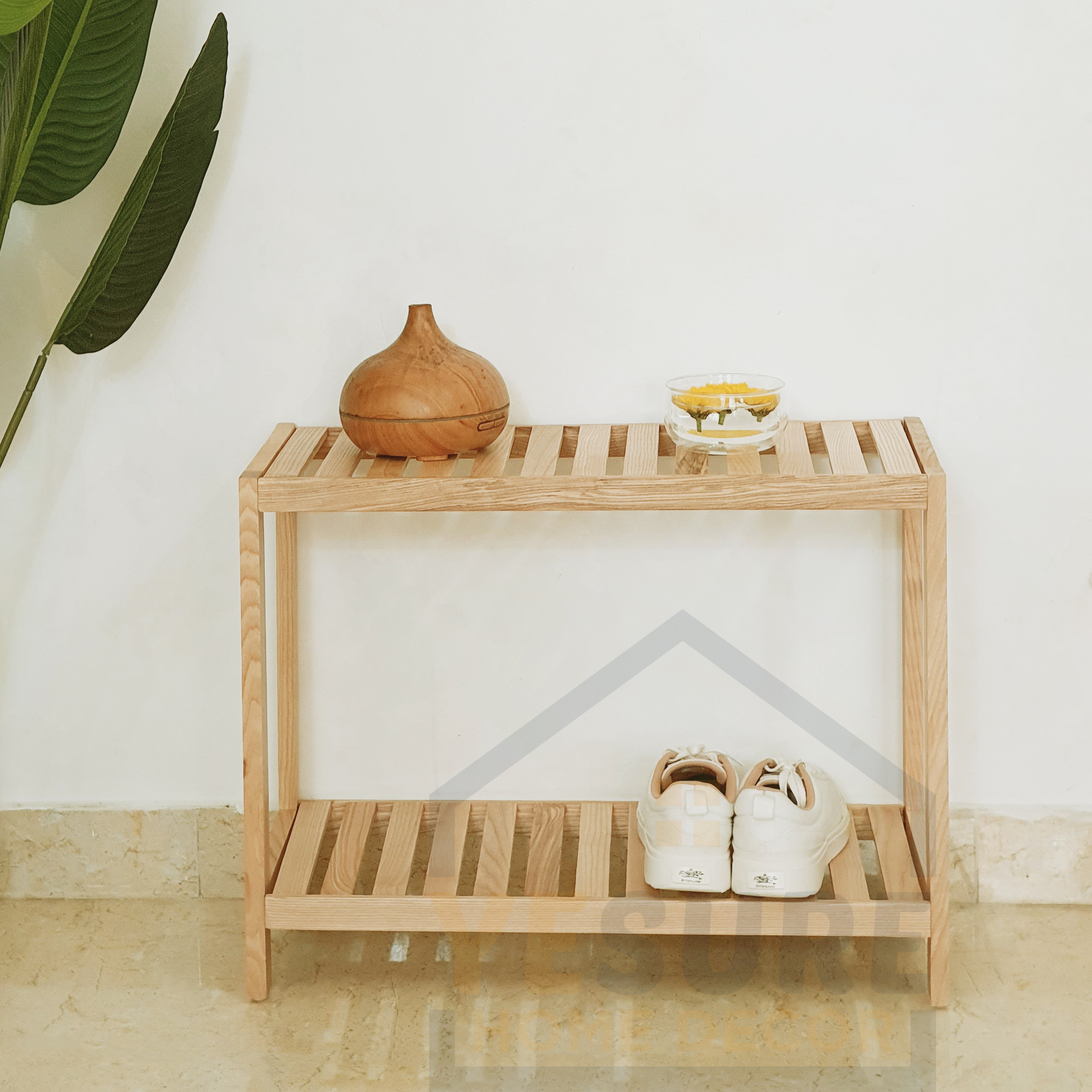 Kệ gỗ Tần Bì đa năng dùng trang trí phòng ngủ , tab đầu giường , để giầy dép YESURE HOME DECOR - Hàng chính hãng