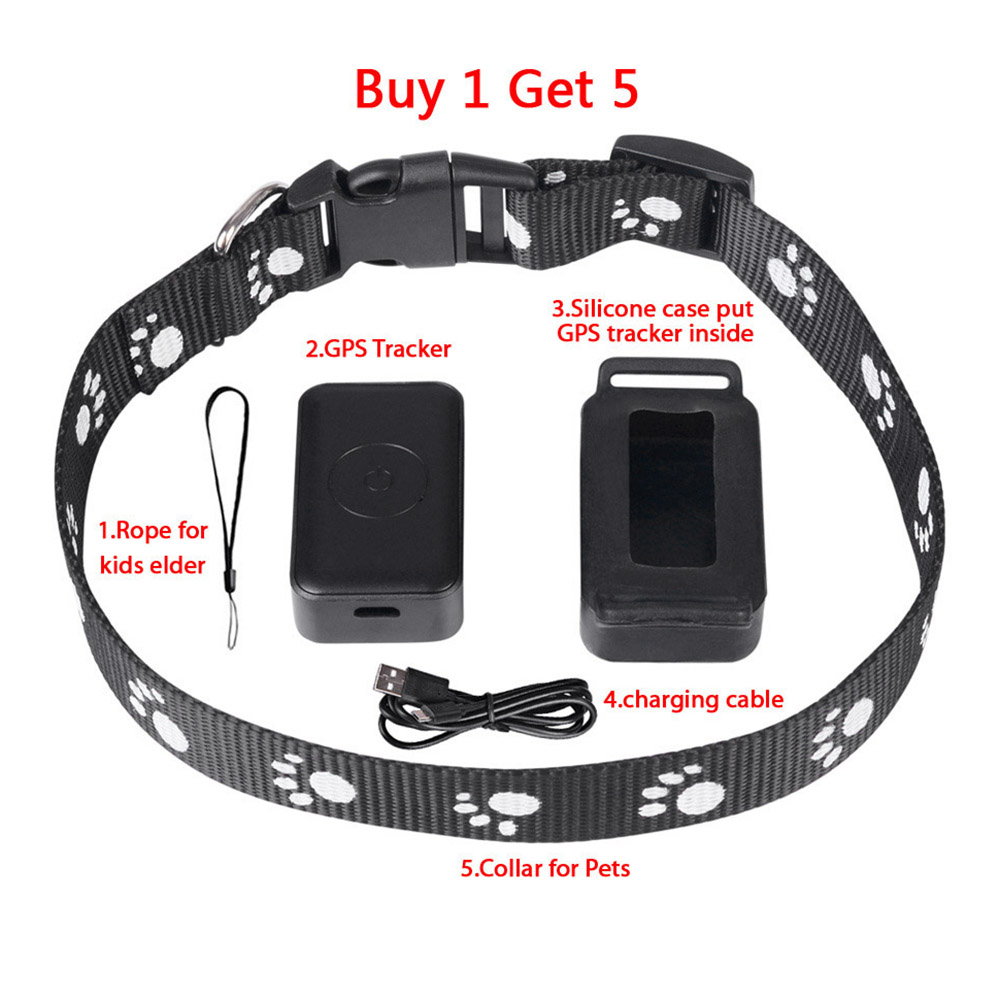 Máy theo dõi GPS mini có dây đeo Tích hợp còi, báo rung, báo điện yếu Model: P03