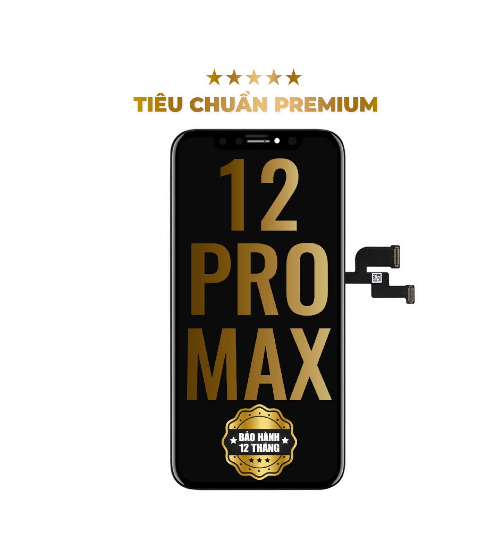 Màn hình DURA cho iPhone 12 Pro Max hàng chính hãng