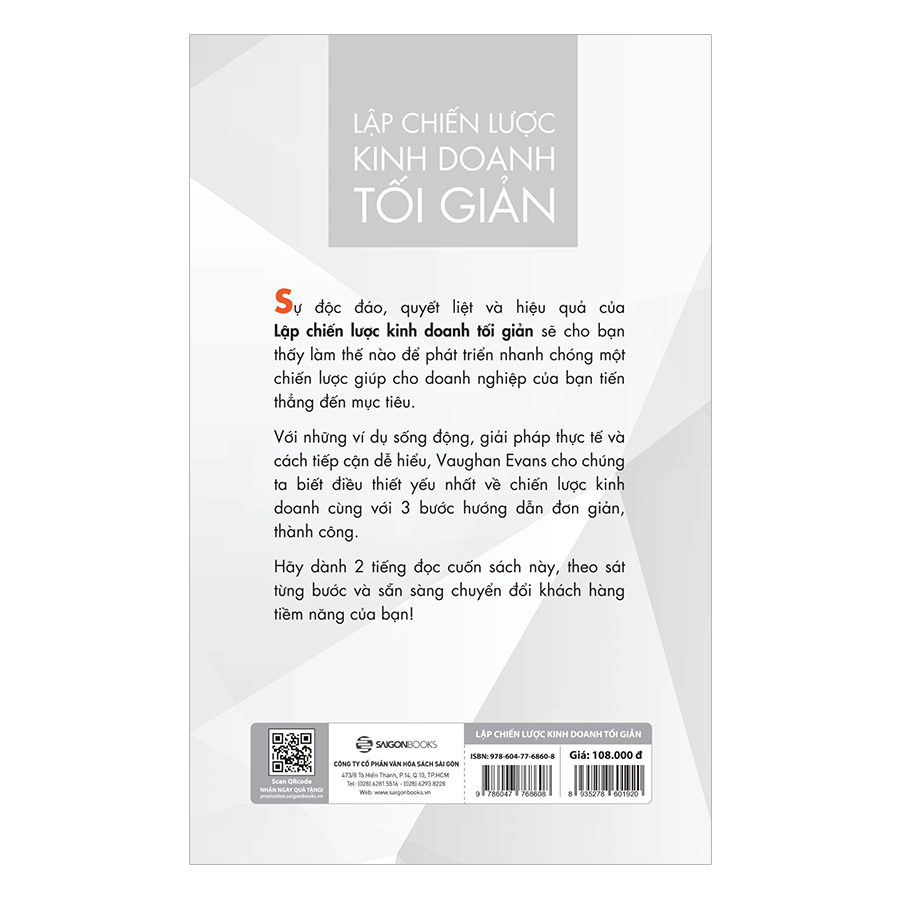 Lập Chiến Lược Kinh Doanh Tối Giản (SGB)