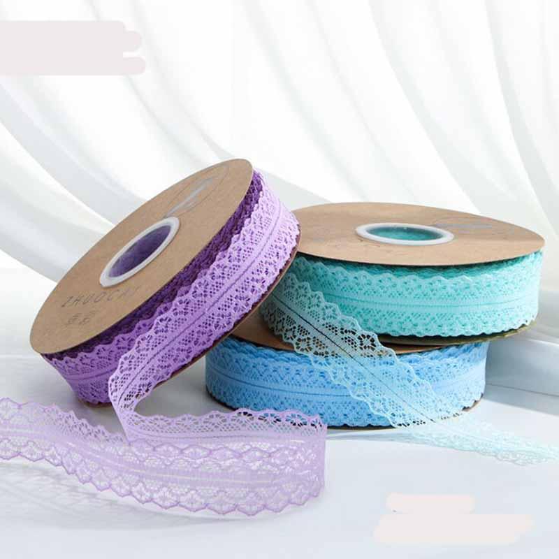 Cuộn Dây Ren Rộng 3cm Dài 50 Yard Dùng Trang Trí Đa Năng - D