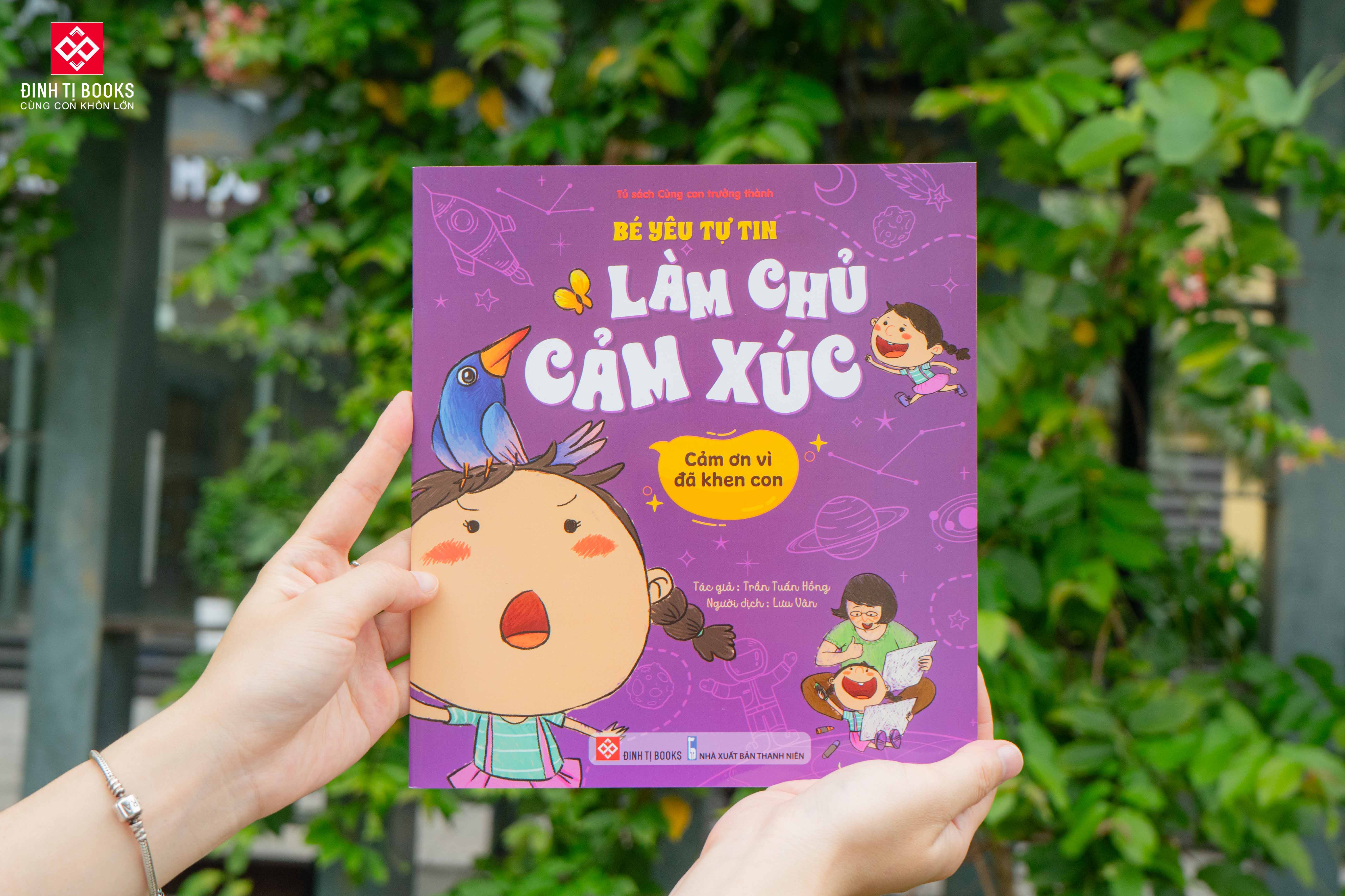 Sách - Bé yêu tự tin làm chủ cảm xúc - Đinh Tị Books