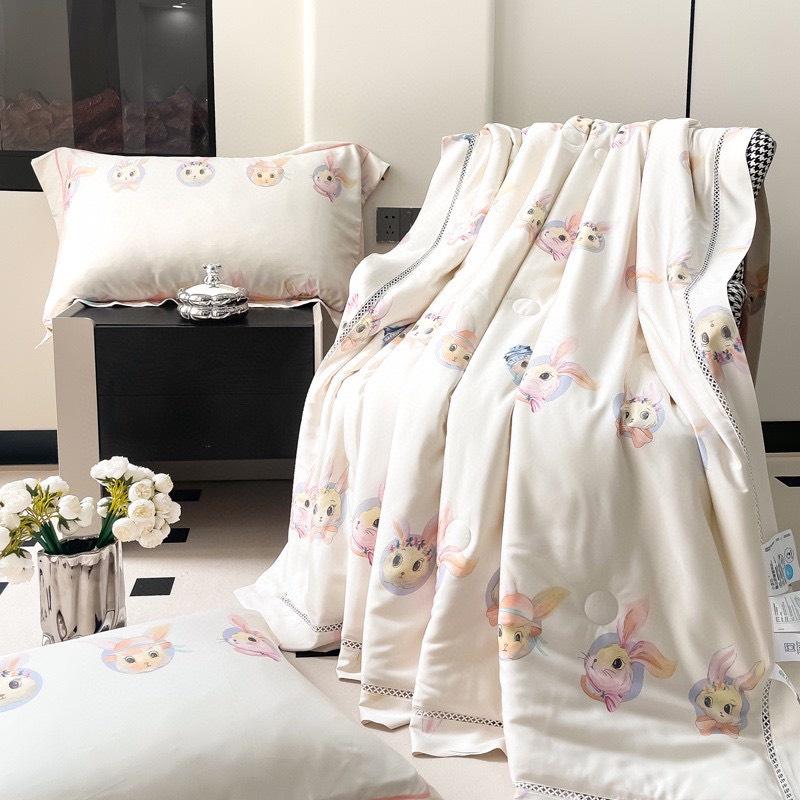 Chăn Hè Lụa Tencel Mềm Mát Mẫu Mới 2023-Chimyshope