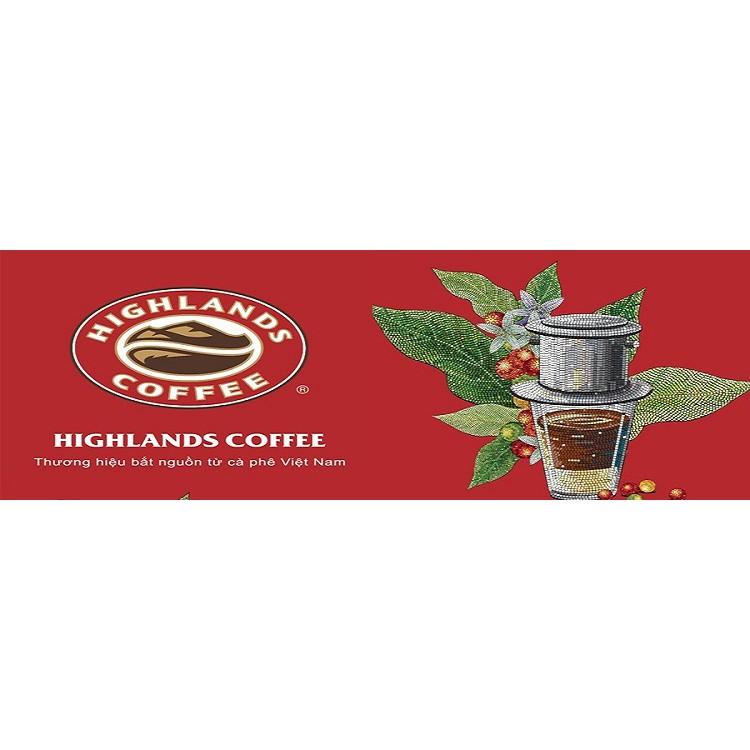 Thùng 12 gói Cà phê rang xay Culi Highland Coffee 200g