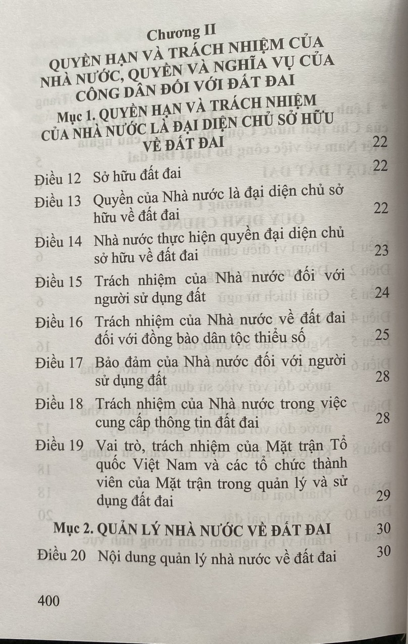 Luật  Đất Đai Năm 2024