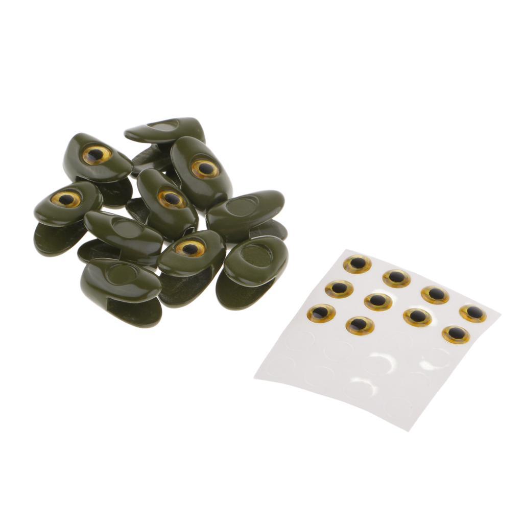 10pcs Fly Tying Copper Beads Fly Tying Skulpin Head Fly Tying Materials