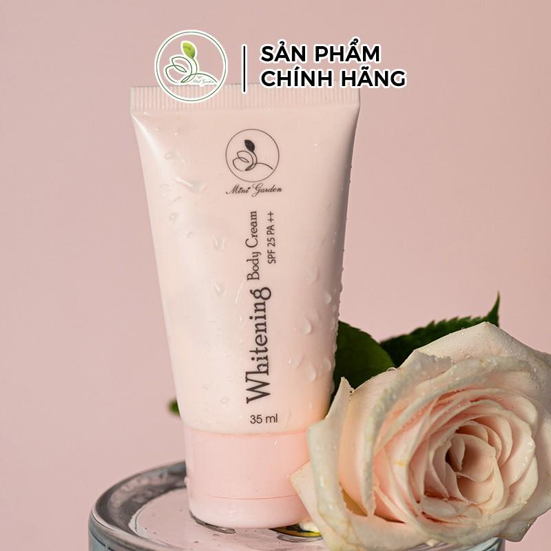 Kem dưỡng toàn thân MiniGarden Whitening Body Cream SPF 25 PA ++ 35ML