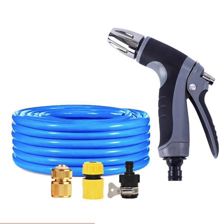 Bộ dây và vòi xịt rửa xe tưới cây tăng áp 7-10M 206817