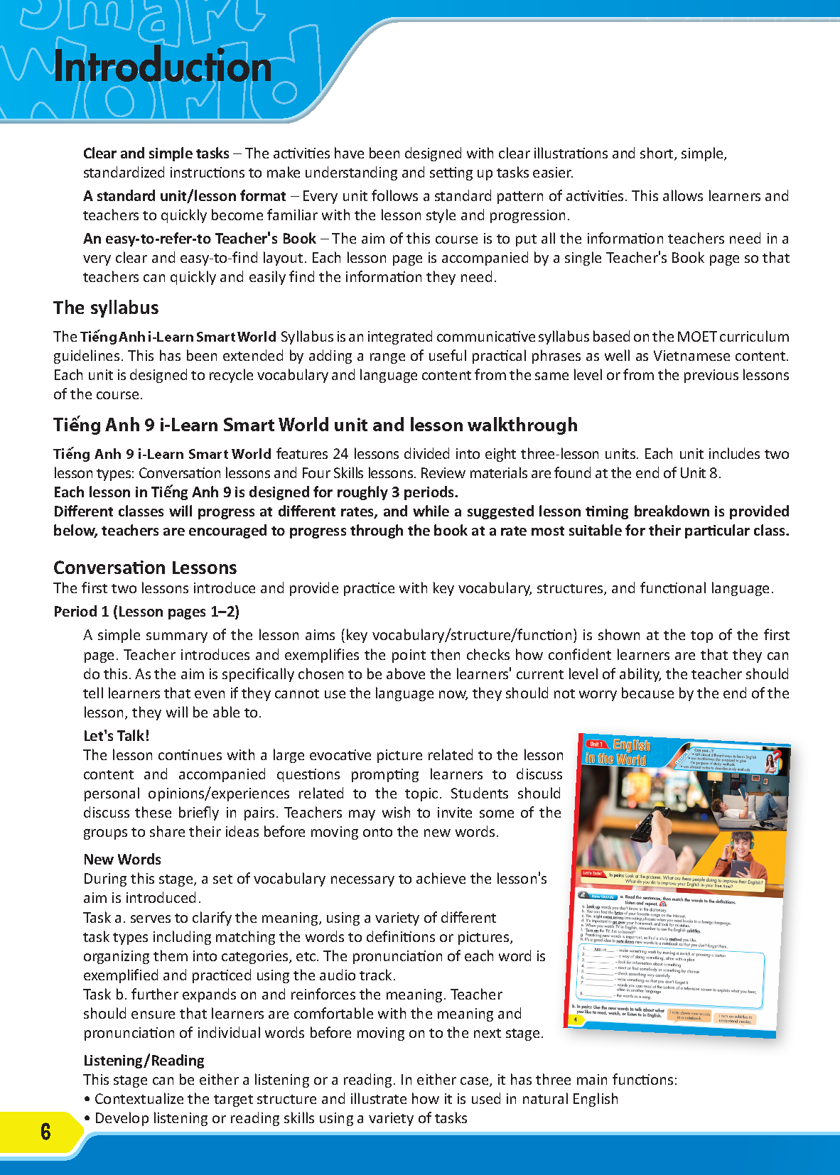 Tiếng Anh 9 i-Learn Smart World - Teacher's book