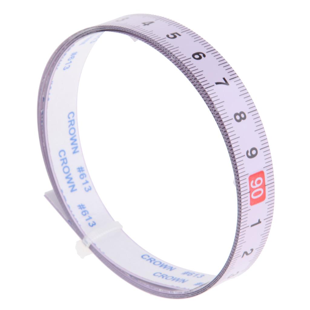 Miter Saw Track Tape Measure Adhesive Metric Ruler