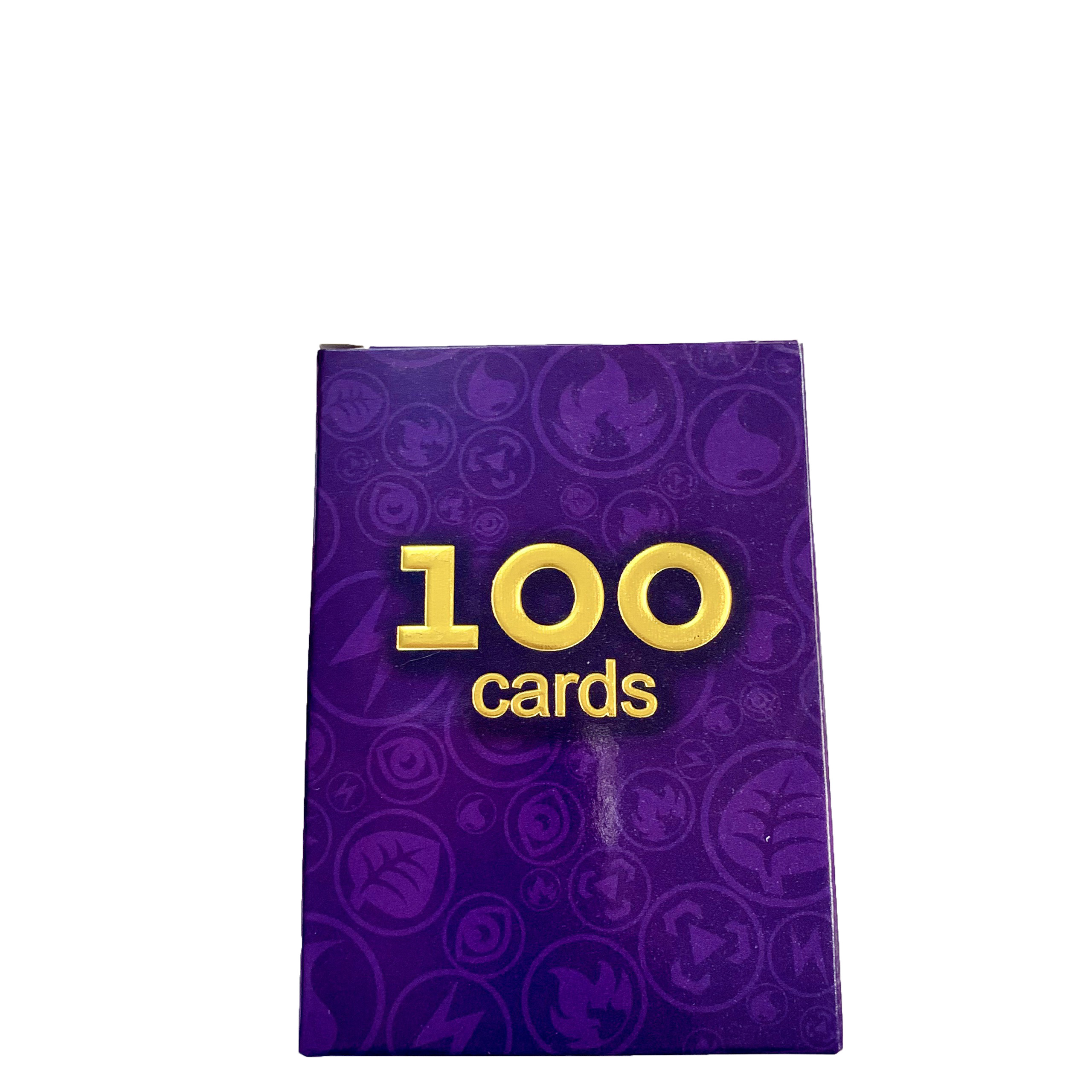 Bộ Thẻ Bài Chơi Pokemon 100 Thẻ Thẻ Tiếng Anh Cao Cấp