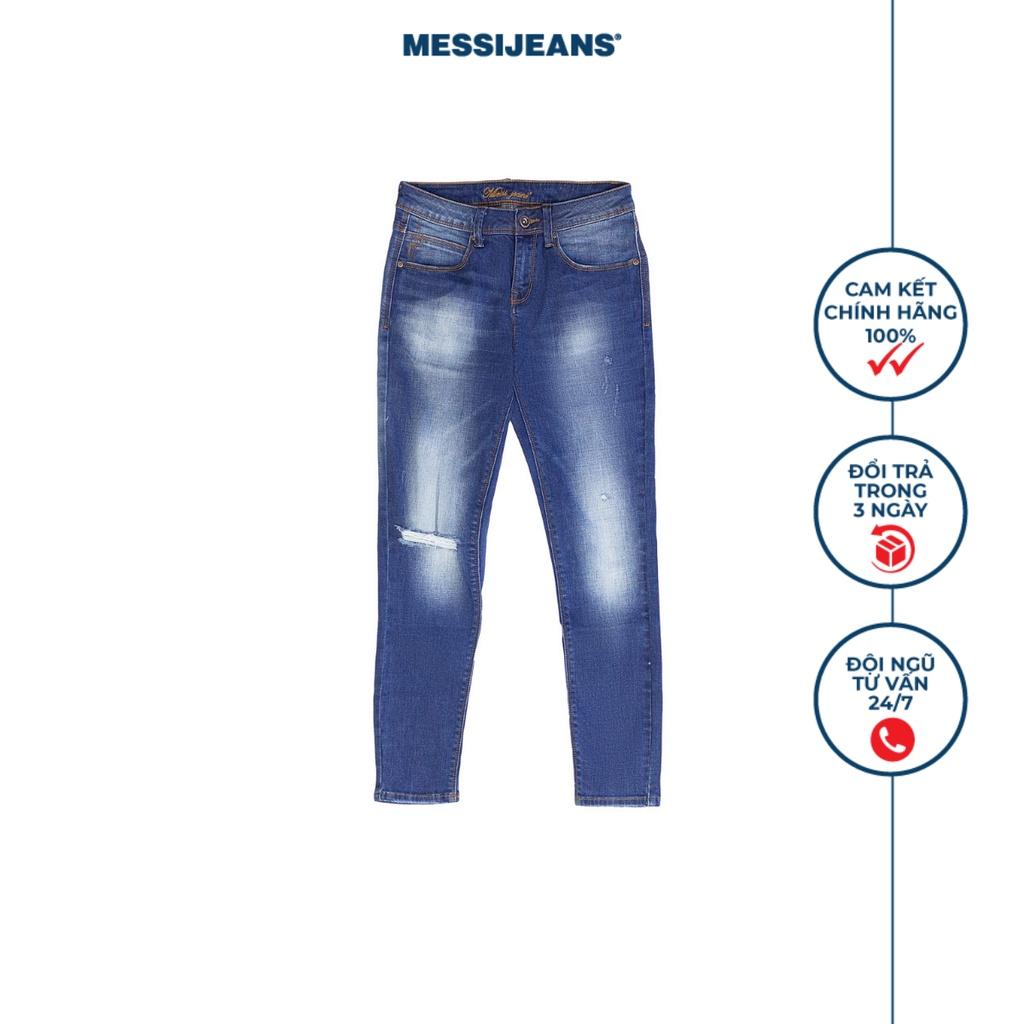 Quần jeans lửng nữ ống ôm MESSI SJW-665