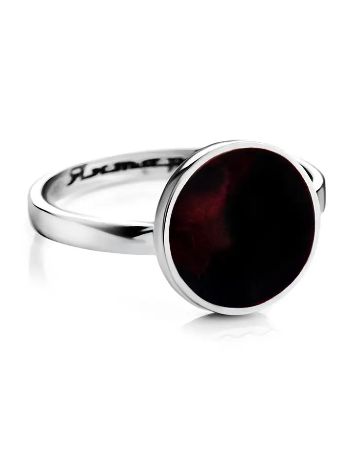 Nhẫn hổ phách Baltic cherry