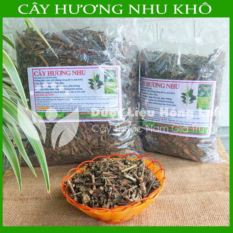 1kg Cây Hương Nhu khô sạch