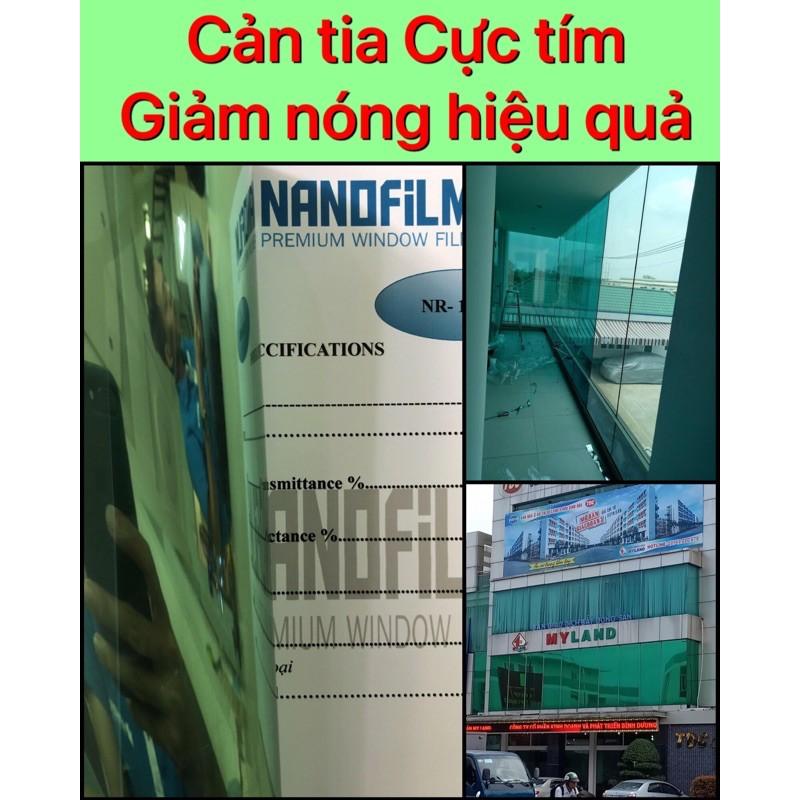 phim cách nhiệt cửa sổ màu xanh lá