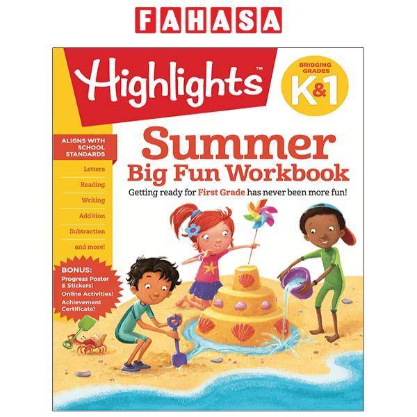 Summer Big Fun Workbook Bridging Grades K &amp; 1 (Highlights Summer Learning)