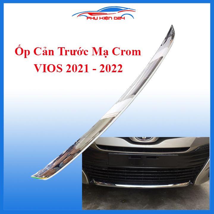 Ốp cản trước Vios 2021-2022 chống trầy bảo vệ làm đẹp xe ô tô