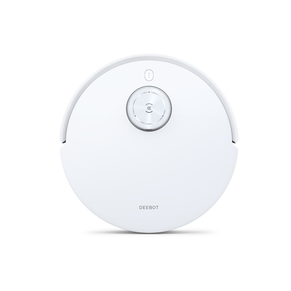 Robot hút bụi lau nhà Ecovacs Deebot T10 Omni - Trắng Bản Quốc tế - App Tiếng Việt, Trợ lý ảo Yiko, hàng nhập khẩu chính hãng full VAT, bảo hành chính hãng 24 tháng bởi Vietnam Robotics, lực hút 5000Pa, thời gian hoạt động 3 giờ liên tục