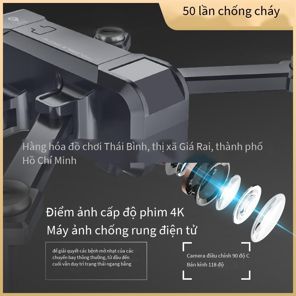 Phong cách mới nhất KF607 4K GPS trực quan tránh chướng ngại vật camera kép định vị GPS kép chụp ảnh trên không máy bay không người lái