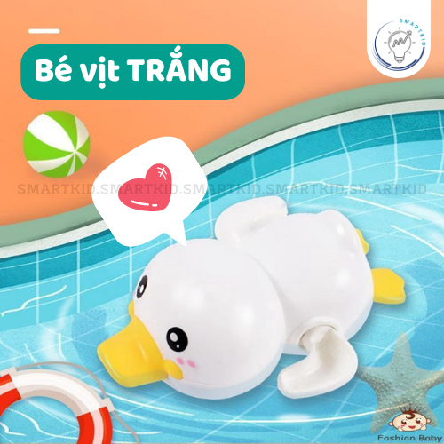 Combo 2 Vịt bơi trong bồn nước 2 màu - Đồ chơi thả bồn tắm cho bé