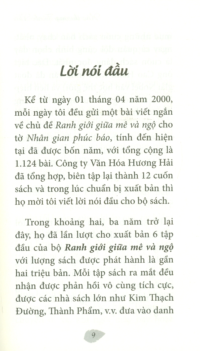 Tuyển Tập Ranh Giới Giữa Mê Và Ngộ, Tập 13: Trạm Xăng Cuộc Đời