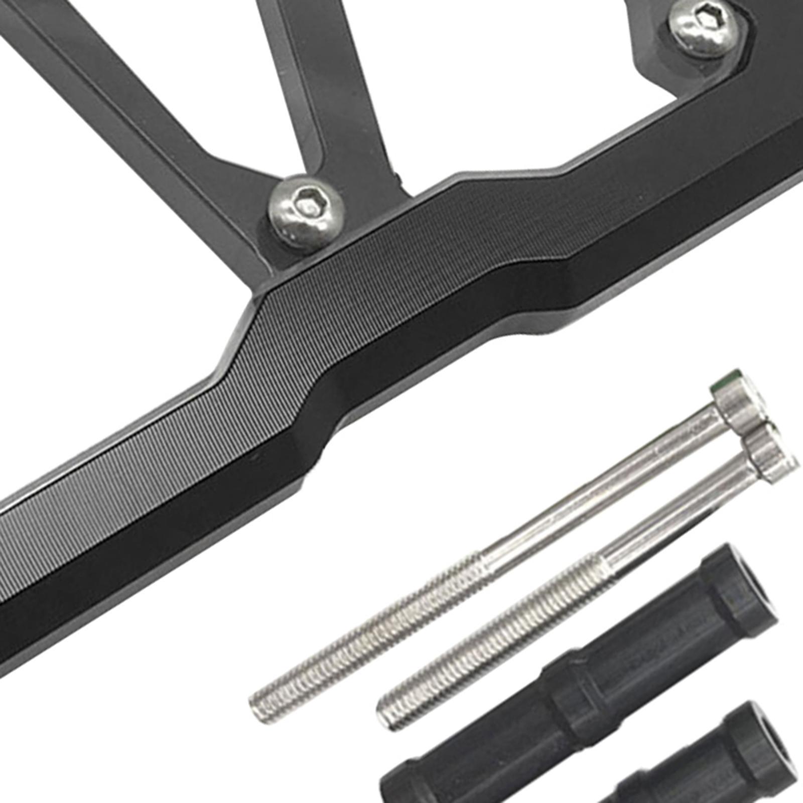 Front Sprocket Cover Chain Guard Kit for Z250 2013-2017 Black