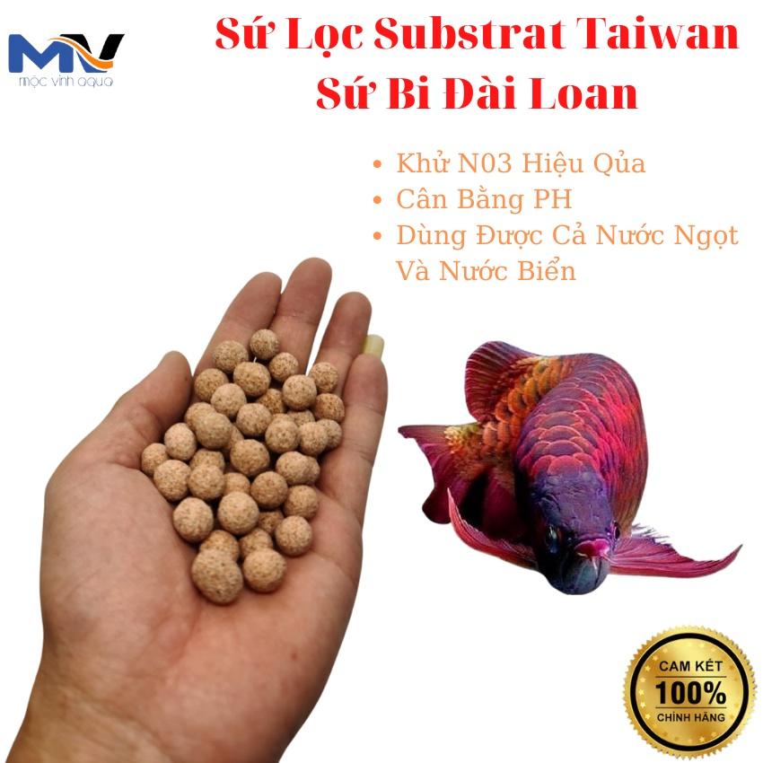 SỨ BI LỌC SUBSTRAT TAIWAN-SỨ BI ĐÀI LOAN-KHỬ AMONIAC HIỆU QUẢ | CỬA HÀNG THIẾT BỊ LỌC NƯỚC HỒ CÁ MỘC VINH AQUA