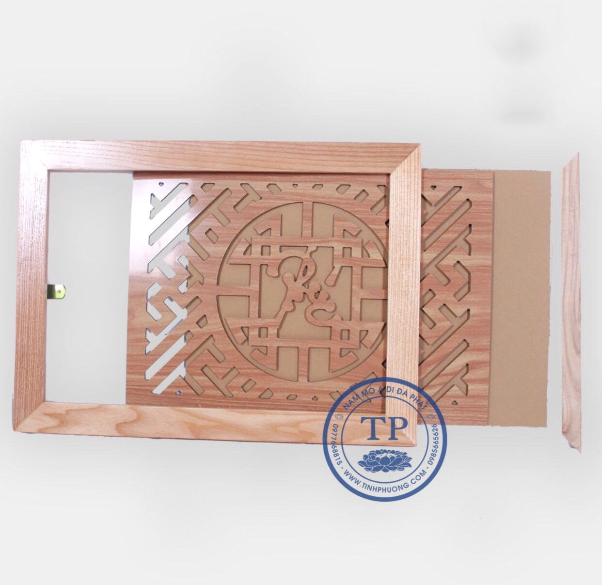 Tấm chống ám khói nhang chữ Phúc Việt KH16714