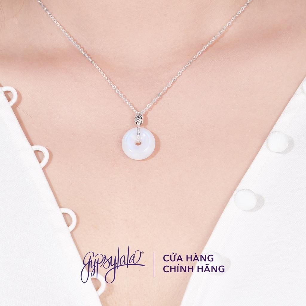 Dây Chuyền Đồng Điếu Đá Ánh Trăng (Moonstone) SP003870 Gypsy.lala