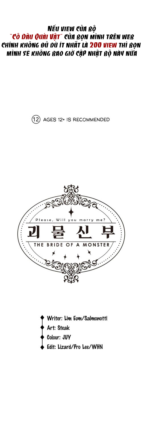 cô dâu quái vật chapter 10.1 3