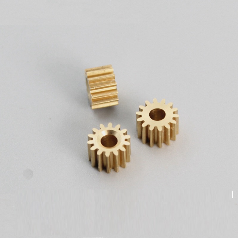 Bánh răng đồng 14 răng lỗ trục 3.17mm dùng để nối trục động cơ