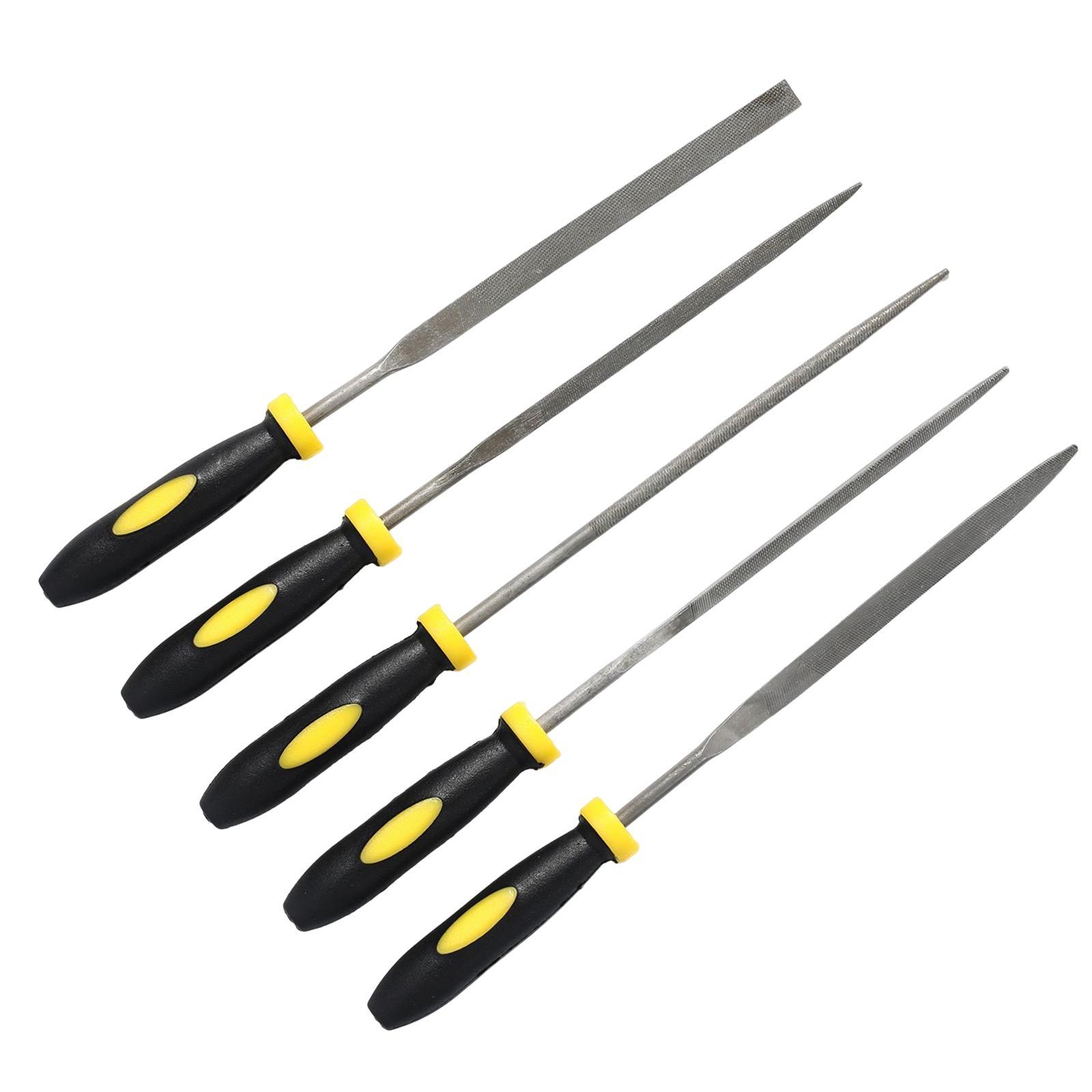5Pcs Guitar Fret File Guitar Repairing Fret Leveling for Guitar Ukulele
